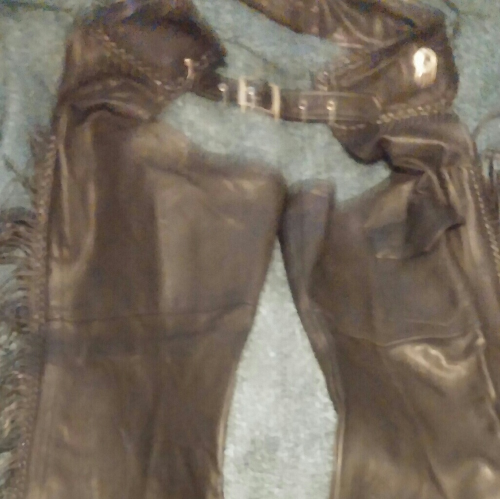 LEATHER CHAPS - Picture 2 of 5